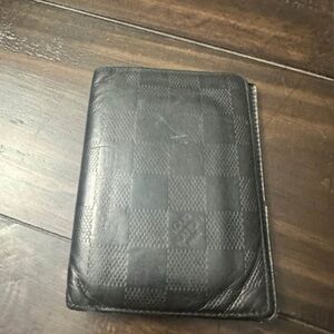 Louis Vuitton Daumier Infiniti  Black Wallet